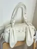 Bolso coreano de nicho transfronterizo, gran capacidad, bolso de hombro tipo tote para mujer de lunares de alta gama, versátil y elegante