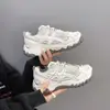 Zapatos de Mujer de Moda Estilo Coreano 2026 Verano Versátiles Nuevos Casuales Aumentadores de Altura Delgados de Malla Transpirables Antideslizantes Zapatos de Senderismo