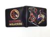 Cartera Corta de Deadpool Mercancía de Marvel Superhéroe de los Vengadores Billetera de Monedas de PU