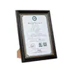 Moldura de Certificado de Patente A4 Moldura de Exibição de Certificado de Classe Alta Moldura de Foto Criativa 7 Polegadas 8 Polegadas 10 Polegadas Moldura Vazia Mesa