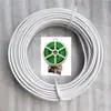 Alambre de Hierro Recubierto de Plástico para Jardinería Alambre Grueso para Atar Amarre DIY Soporte para Plantas en Maceta Hecho a Mano Cuerda de Soporte para Plantas Trepadoras Forma Tamaño Mediano