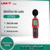Medidor de nível de som do detector de ruído Unilide UT351 / UT352 / UT351C