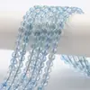 Novo Modelo 8/10 # Contas Redondas de Cristal de Gelo Contas de Vidro Estouradas Contas Soltas Pulseira DIY Colar de Contas Corrente de Celular Atacado
