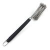 Cepillo para limpiar parrilla de barbacoa acero inoxidable lavar parrilla de barbacoa estufa de barbacoa cepillo de acero cepillo especial de alambre de acero para barbacoa herramienta de limpieza