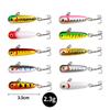 Seis gatos 2.3g3.5cm señuelo lápiz señuelo duro Luya señuelo artificial señuelo de plástico equipo de pesca boca de caballo barbo boca de gallo