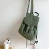 Mochila de Nylon Xadrez Estilo Coreano Nova de Verão Nicho Feminina Artística Lazer Viagem Leve Mochila Escolar para Estudantes
