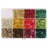 Cuentas de tubo de vidrio más vendidas transfronterizas, juegos de 3 mm y 6 mm, para colgantes de pulsera, manualidades, fabricación de joyas DIY y ensartado de cuentas