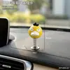 Adorno de coche de dibujos animados de Stitch con cabeza que se mueve, decoración de pantalla de coche, gadget de resorte de alta gama para aliviar el estrés