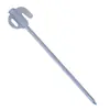 Clavos Luminosos para Asegurar Carpas de Dosel, Estacas de Suelo, Clavos a Prueba de Viento, Clavos para Acampar en la Playa, Clavos Fluorescentes para Suelo al Aire Libre