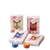 Portavelas de Vidrio Creativo Transfronterizo Caja de Velas Aromáticas Set San Valentín Atmósfera Romántica Libre de Humo Decoración Vela Aromática