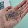 Resina de Cristal DIY Papoula, Aromaterapia, Moldes de Gesso, Moldes de Silicone para Brincos e Pingentes com Furos, Atacado