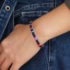 Pulseiras Trançadas de Tecido de Algodão e Linho Coloridas em Estilo Boêmio, Mais Vendidas Transfronteiriças Europeias e Americanas, Pulseiras de Amizade Simples e Versáteis
