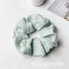 Goma de pelo vintage bordada en plata para primavera y otoño, versátil para coletas altas y bajas, moño, accesorio para el pelo de estilo fresco, modelo nuevo