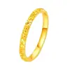 Anillo de Lujo Ligero Deslumbrante Hielo Triturado Cielo Estrellado para Mujer, Estilo Popular de Celebridad de Internet Anillo Hecho a Mano Martillado Onda de Agua para Dedo Índice