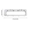 Adecuado para Robot Aspirador Multiusos Mijia 1S/2S/3S Accesorios Robot Aspirador y Fregador Sin Lavado 2Pro Cepillo Principal Filtro