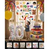 Montaje de Escena de Cumpleaños Decoraciones con Globos para Niña de 2 Años, Ambiente de Fiesta Ceremonial, Accesorios para Fotos para Niño de 3 Años