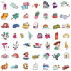 50 series de pegatinas de graffiti de chicas de dibujos animados taza computadora pegatinas decorativas impermeables pegatinas creativas DIY