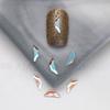 Wengenie mismo estilo Aurora Hielo transparente plano forma especial joya para uñas de diamante Red de diamantes popular punta del dedo Diamante mezclado venta al por mayor