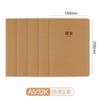 Cuaderno de cuero de vaca Su Tie Time 16K32K, cuaderno de tareas para estudiantes de matemáticas chinas e inglés, cuaderno de líneas de automóviles
