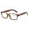 Gafas para Presbicia Transfronterizas de Nuevo Estilo Moda Cuero Serpiente de Alta Calidad para Presbicia Cuadradas Antiazul para Visión de Lejos para Personas de Mediana Edad y Mayores