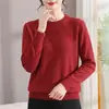 Suéter de Punto con Flor 3D Nuevo y Elegante 2026 para Mujer, Ropa para Madre de Mediana Edad y Anciana, Suéter de Punto de Manga Larga, Top Rejuvenecedor