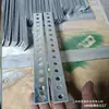Chapa de Aço Chata Galvanizada Punção Suporte de Ferro Placa de Conexão Barra Reta Barra de Ferro Barra de Ferro Perfurada Chapa de Aço Chata