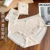 Bragas de Mujer Estilo Sal Marina Floral Simples y Lindas, Alta Elasticidad, Entrepierna Extendida, Cintura Alta, Cómodos Briefs Talla Grande 140kg