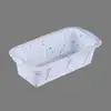 Molde de Silicona para Pastel Rectangular Grande Molde para Hielo Bandeja de Silicona para Hornear Moldes para Pastel Molde para Pan Tostado Suministros para Hornear