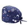Gorro Quirúrgico Estampado para Mujer, Gorro de Cocina de Algodón Puro para Hombre, Gorro para Doctor Dental y Cosmético, Gorro para Profesional Médico