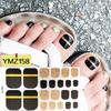 YMZ148-166 20 Años Pegatinas para Pies Nuevas Pegatinas para Manicura Pegatinas para Pies 22 Pegatinas Pequeñas Pegatinas Impermeables para Uñas Pegatinas para Uñas de los Pies