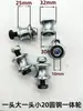 Accesorios Automáticos para Lona de Camión Volquete Versión Engrosada 20 Ruedas de Acero Redondo Integradas Ruedas Pequeñas Una Grande Una Pequeña Rueda Rodillo