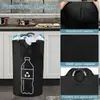 Bolsa de Reciclaje para Botellas de Bebida de Venta Caliente Transfronteriza Tela Oxford Asa de Aluminio Bolsa de Almacenamiento Plegable Cubo de Reciclaje Doméstico Amazon
