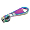 Amor cabeza de cremallera de cola hueca tirador de cremallera decorativo tarjeta 5# dientes de goma fabricantes al por mayor bolsos bolsos de mujer accesorios de hardware