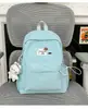 2026 Novo Modelo Bolsa Feminina Simples de Aparência Elegante Estilo Coreano para Alunos do Ensino Fundamental, Médio e Superior, Bolsa de Grande Capacidade, Bolsa Casual Leve