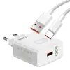 Suministro Exclusivo Transfronterizo de Cabezal de Carga Rápida Gan120W Compatible con Huawei, Xiaomi y Samsung, Cargador USB Qc3.0