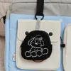 Estojo criativo de pelúcia para fones de ouvido, porta-moedas, chaveiro, bolsa de armazenamento, decoração de boneca de desenho animado, atacado
