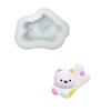 Molde de Silicona para Apretar Dibujo Animado Cachorro Bizcocho Animalito Muñeca Linda Forma de Animal Galleta Tostada DIY Molde de Silicona para Apretar