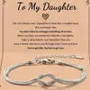 Pulsera Creativa Trenzada de Acero Inoxidable Transfronteriza de Amazon, Joyería de Moda de Nicho Ajustable, Regalo para Familiares y Amigos