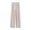 2026 Otoño Temprano Nuevo Estilo Nuevo Estilo Chino Pantalones de Pierna Ancha de Satén Estilo Nacional Jacquard Casual Pantalones de Pierna Recta Pantalones Largos para Mujer M2076