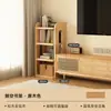 Estantería de madera maciza, estante de almacenamiento de pie, librero para el hogar, estante de almacenamiento abierto, vitrina de pared multicapa, estante de almacenamiento simple