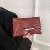 Bolso de mano sencillo de estilo occidental para mujer, bolso de noche de color liso para ir al trabajo, bolso de mano moderno y de ocio, primavera 2024