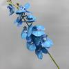 Phalaenopsis Simulada Venta al por mayor Transfronteriza Película de 9 Cabezas 3D Flor Artificial Phalaenopsis de Gama Alta Realista para Boda Se Puede Enviar en Nombre de Otros
