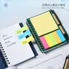 Notas Adhesivas A6 de Venta Caliente Transfronteriza Papel Kraft Cuaderno Espiral de Hojas Sueltas Venta al por Mayor Cuaderno Personalizado Desgarrable Uso de Oficina con Impresión de Logo