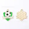 Copa Mundial de Fútbol Joyería con Goteo de Aceite Accesorios Colgante de Collar DIY Cadena para Teléfono Móvil Colgante de Llavero Hecho a Mano