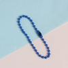 Cadena de etiquetas para ropa, cadena de cuentas, joyería, llavero hecho a mano, accesorios de cadena de cuentas, cadena de cuentas de pintura de color metálico