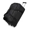 Bolsa Carrito de Mudanza de Gran Capacidad para Hombres, Adecuada para Vivir en el Campus, Viajes de Negocios y Viajes al Extranjero, Bolsa Plegable para Guardar Equipaje con Ruedas