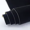 Tela de Terciopelo Negro Autoadhesiva Engrosada para Cajones de Almacenamiento de Joyería, Pegatinas de Tela para Encimeras de Muebles, Tela Flocada Autoadhesiva Anti-Rayaduras
