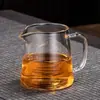 Juego de Colador de Té de Taza Justa con Asa Lateral Vidrio Resistente al Calor Filtro Divisor de Té para K-Cup Té Kung Fu