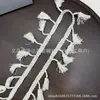 En Stock Color Sólido Hilo de Algodón Borla de Escoba Fleco Cortina Tela Accesorios para Ropa Decoración de Encaje Al por Mayor del Fabricante