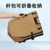 Bolsa para Vara de Pesca, Bolsa para Equipamento de Pesca, Bolsa para Vara, Bolsa de Armazenamento de Equipamento de Pesca de Grande Capacidade, Bolsa Multifuncional Impermeável Portátil para Guarda-chuva de Pesca